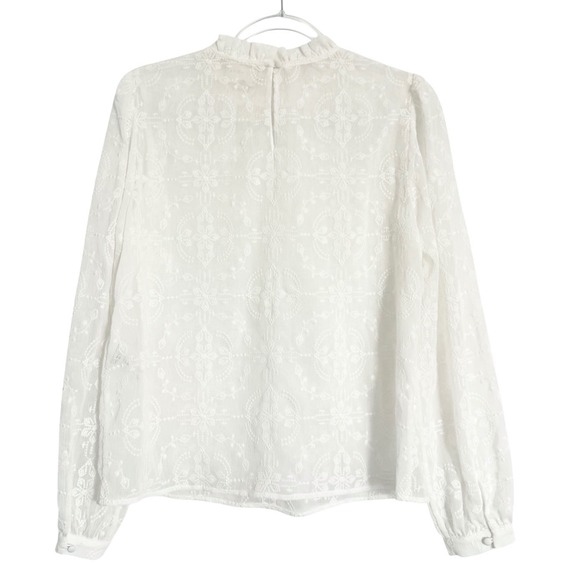 Sézane Valentine Blouse Sz 38 - Picture 9 of 12